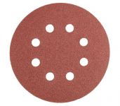 Круг шліфувальне GRAPHITE, 5шт., на липучці, 125 мм, K60