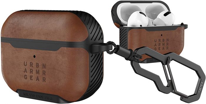 Чохол UAG для Apple Airpods Pro Metropolis, LTHR ARMR- BROWN