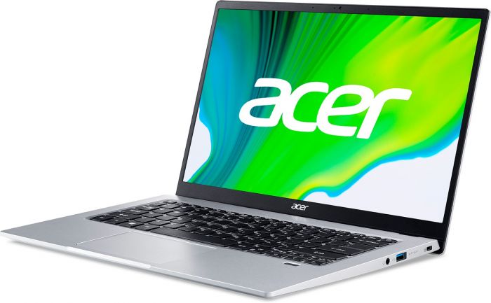 Ноутбук Acer Swift 1 SF114-34 14FHD IPS/Intel Pen N6000/8/256F/int/Lin/Silver