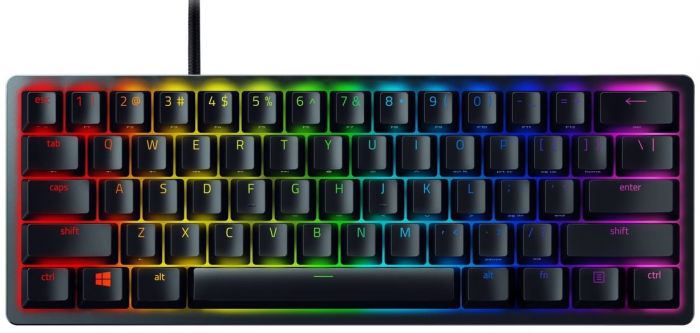 Клавіатура ігрова Razer Huntsman Mini Red Switch USB US RGB, Black