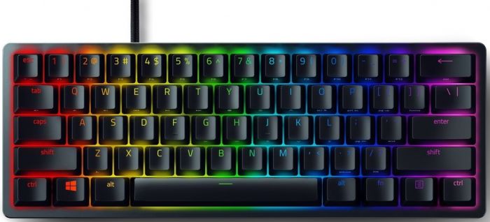 Клавіатура ігрова Razer Huntsman Mini Red Switch USB US RGB, Black