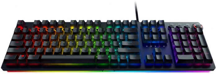 Клавіатура ігрова Razer Huntsman Elite Linear Optical Switch USB US RGB, Black