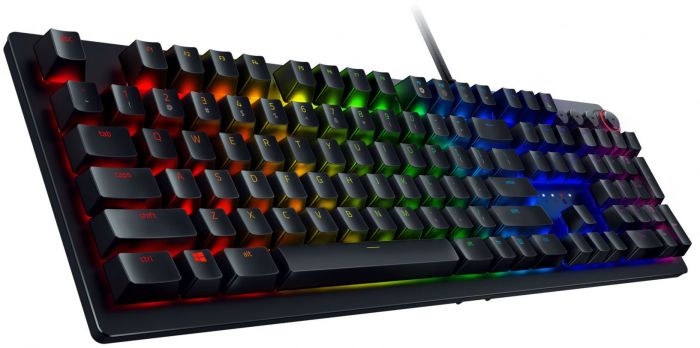 Клавіатура ігрова Razer Huntsman Elite Linear Optical Switch USB US RGB, Black