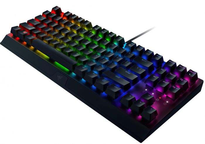 Клавіатура ігрова Razer™ BlackWidow V3 TKL Green Switch USB US RGB, Black