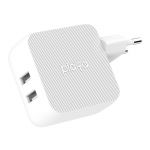 Мережевий ЗП Playa by Belkin Home Charger 12W DUAL USB 2.4A, white