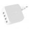 Мережевий ЗП Playa by Belkin Home Charger 40W 4-PORT USB 2.4A, white