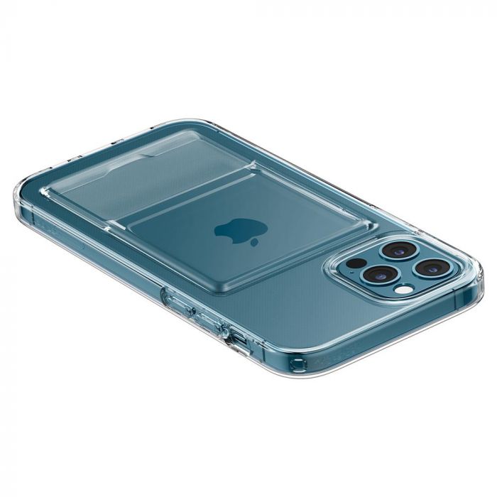 Чохол Spigen для Apple iPhone 12 /12 Pro Crystal Slot, Crystal Clear