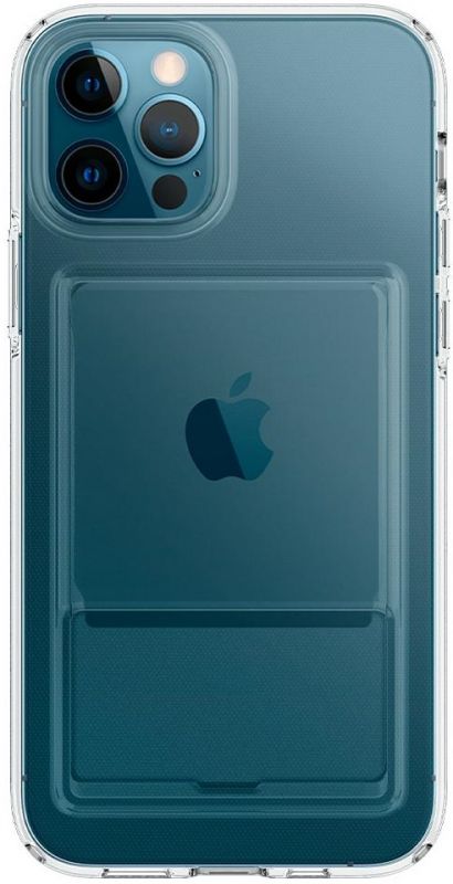 Чохол Spigen для Apple iPhone 12 /12 Pro Crystal Slot, Crystal Clear