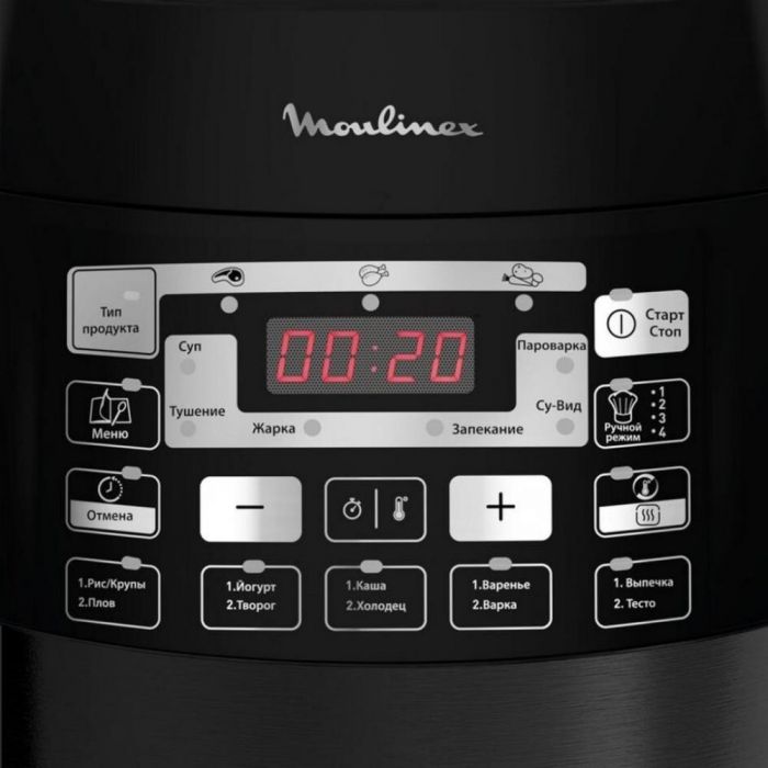 Мультиварка-скороварка MOULINEX Quickchef CE430834