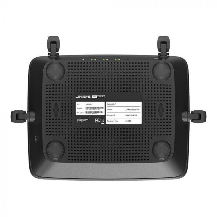 Маршрутизатор LINKSYS MR9000 AC3000, MESH, 4xGE LAN, 1xGE WAN, 1xUSB 3.0, BT, 4х зовнішн. ант.