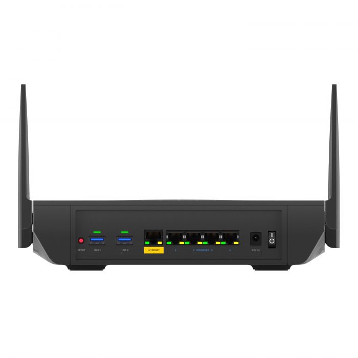 Маршрутизатор LINKSYS MR9600 WiFi 6 AX6000, MESH, 4xGE LAN, 1xGE WAN, 2xUSB 3.0, BT, 4х зовнішн. ант.