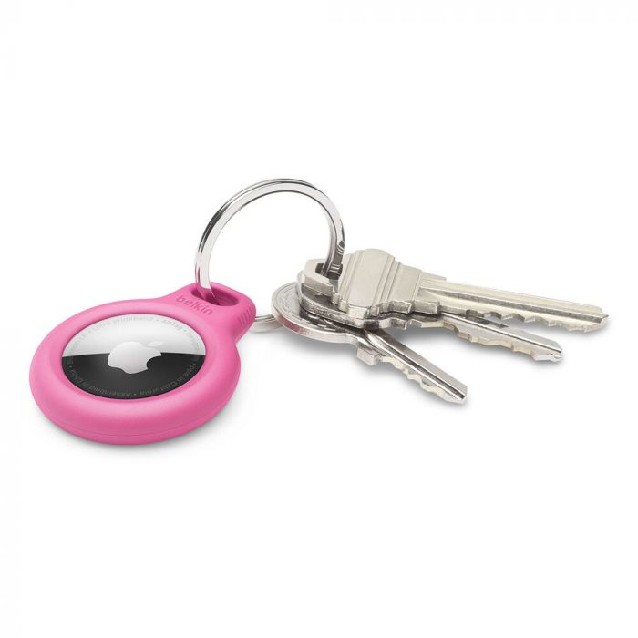 Тримач Belkin Secure Holder with Key Ring AirTag, pink