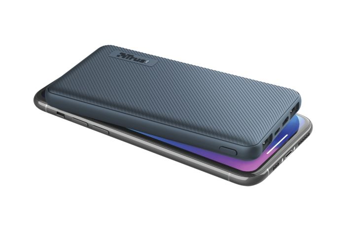 Портативний зарядний пристрій Trust Primo 10000 mAh Blue