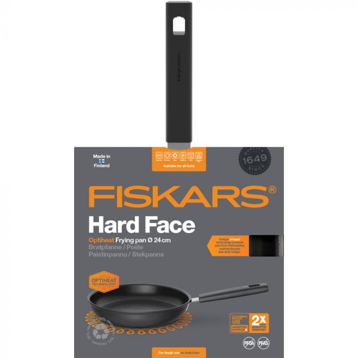 Сковорода Fiskars Hard Face OPTIHEAT 24 см