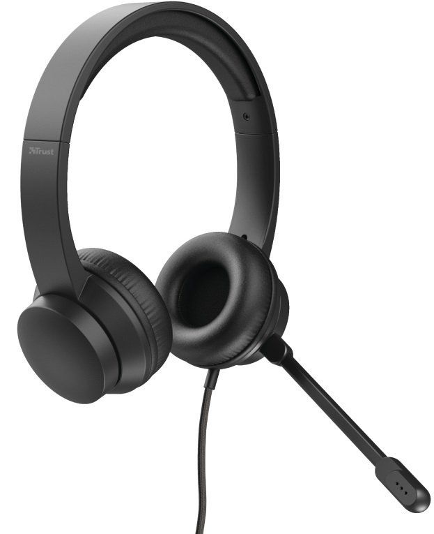 Гарнітура для ПК Trust Rydo On-Ear USB Black