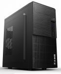 Корпус 2E BASIS (RD860-3U) MiniT, Micro ATX, Mini ITX, 2xUSB2.0, 1xUSB3.0, сталь з перфорацією (бічна панель), без БЖ, чорний