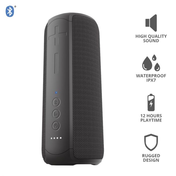 Акустична система Trust Caro Max Powerful Bluetooth Speaker Black