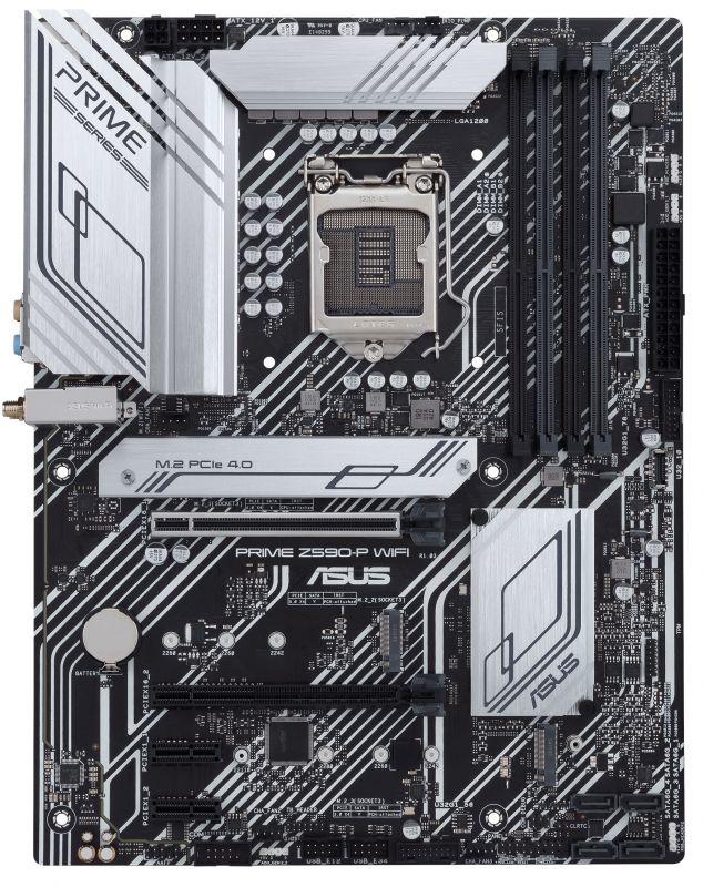 Материнcька плата ASUS PRIME Z590-P WIFI s1200 Z590 4xDDR4 M.2 HDMI-DP Wi-Fi BT ATX