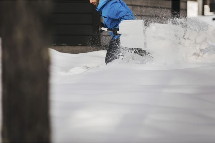Fiskars Лопата для снігу White, 131см, 1400г
