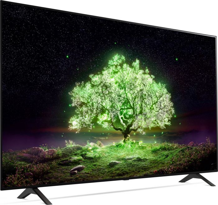 Телевiзор 65" OLED 4K LG OLED65A16LA Smart, WebOS, Чорний