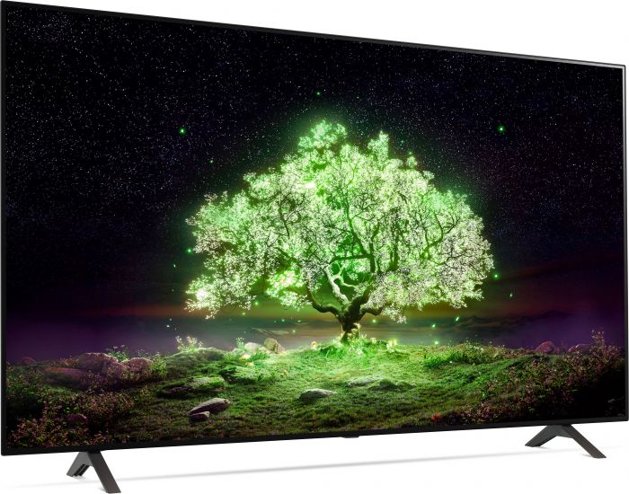 Телевiзор 65" OLED 4K LG OLED65A16LA Smart, WebOS, Чорний