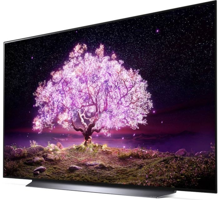 Телевiзор 55" OLED 4K LG OLED55C14LB Smart, WebOS, Ciрий