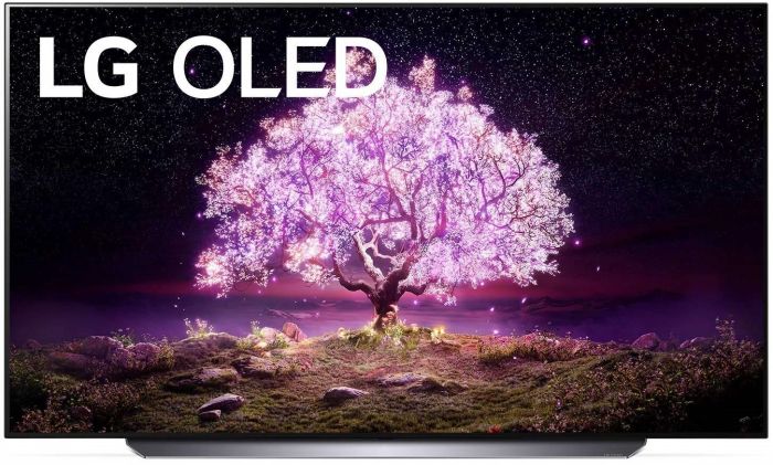 Телевiзор 55" OLED 4K LG OLED55C14LB Smart, WebOS, Ciрий