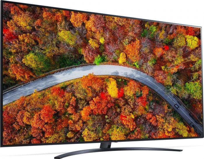 Телевiзор 43" LED 4K LG 43UP81006LA Smart, WebOS, Black