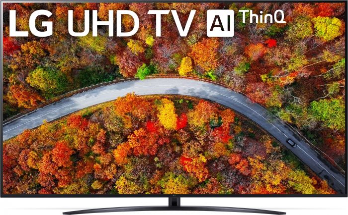 Телевiзор 43" LED 4K LG 43UP81006LA Smart, WebOS, Black