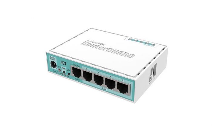 Маршрутизатор MikroTik hEX