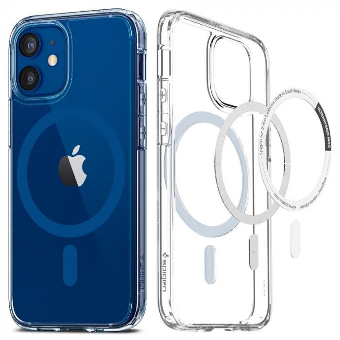 Чохол Spigen для Apple iPhone 12 / 12 Pro Ultra Hybrid Mag Safe, Blue