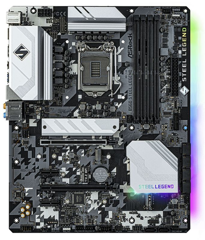 Материнcька плата ASRock B560 STEEL LEGEND s1200 B560 4xDDR4 M.2 HDMI DP ATX