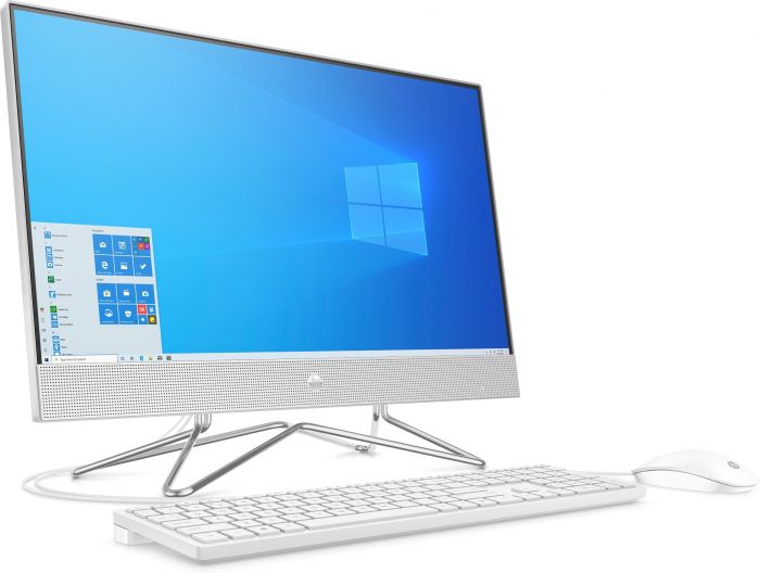 Персональний комп'ютер-моноблок HP All-in-One 23.8FHD IPS AG Touch/Intel Pen J5040/4/1000/ODD/int/kbm/W10/White