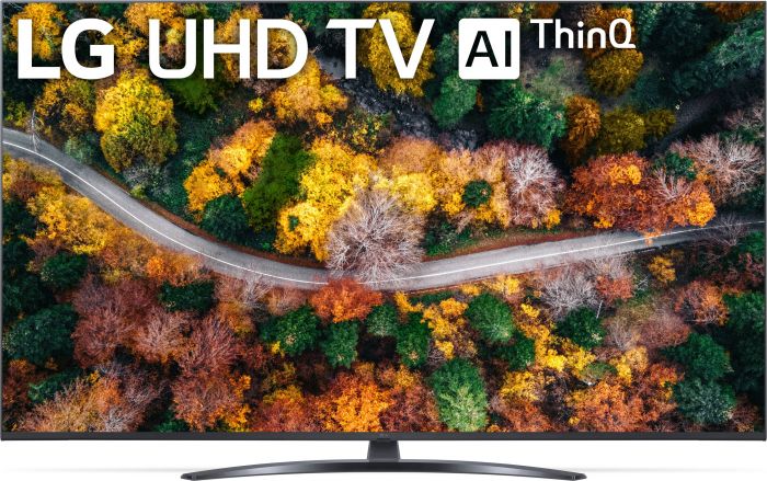 Телевiзор 43" LED 4K LG 43UP78006LB Smart, WebOS, Сiрий