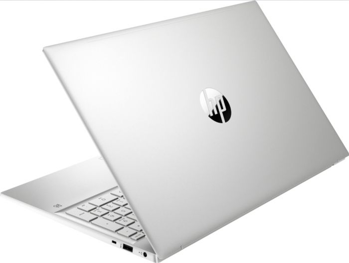 Ноутбук HP Pavilion 15-eh1023ua 15.6" FHD IPS AG, AMD R5-5500U, 8GB, F256GB, UMA, DOS, сріблястий