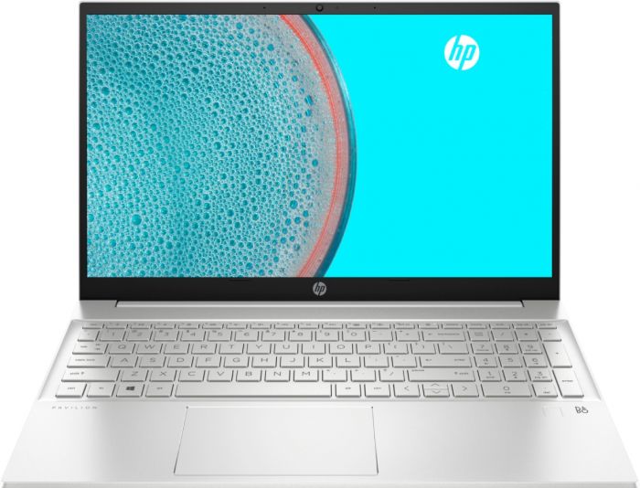 Ноутбук HP Pavilion 15-eh1023ua 15.6" FHD IPS AG, AMD R5-5500U, 8GB, F256GB, UMA, DOS, сріблястий