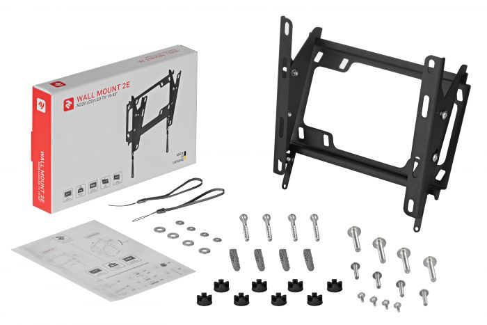 Кріплення з кутом нахилу для ТВ 19-43" 2E N228