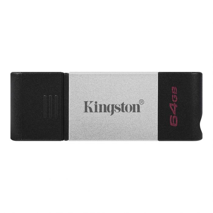 Накопичувач Kingston   64GB USB-C 3.2 Gen 1 DT80