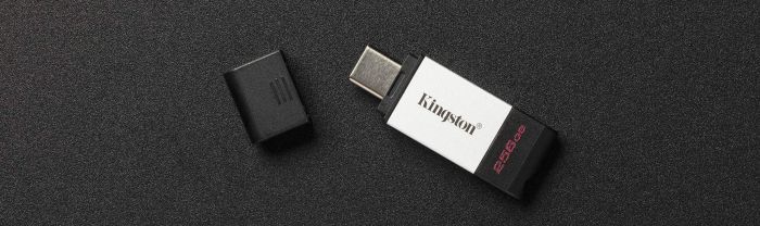 Накопичувач Kingston   64GB USB-C 3.2 Gen 1 DT80