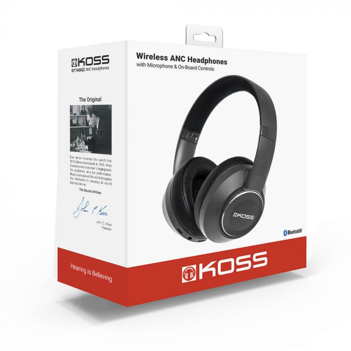 Навушники Koss BT740iQZ Over-Ear Wireless ANC Mic