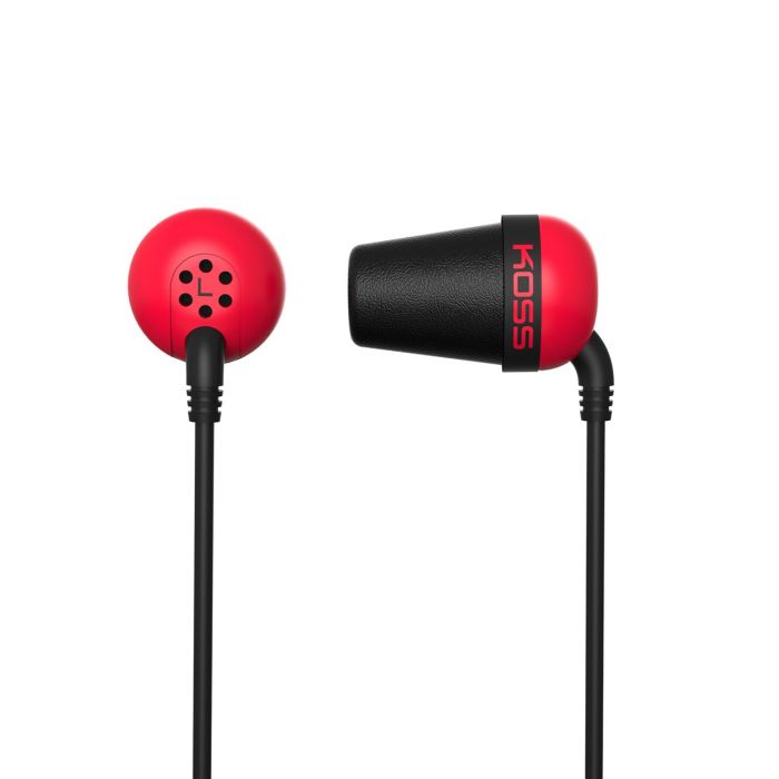 Навушники Koss The Plug Noise Isolating Red