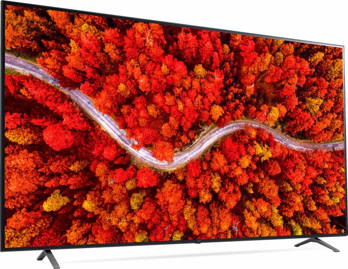 Телевiзор 82" LED 4K LG 82UP80006LA Smart, WebOS, Чорний