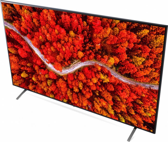 Телевiзор 82" LED 4K LG 82UP80006LA Smart, WebOS, Чорний