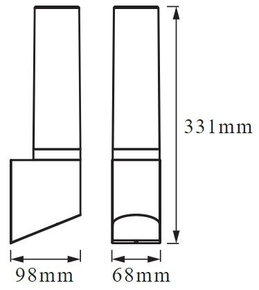 Фасадный світильник LEDVANCE ENDURA STYLE LANTERN FLARE WALL 7w (470Lm) 3000K