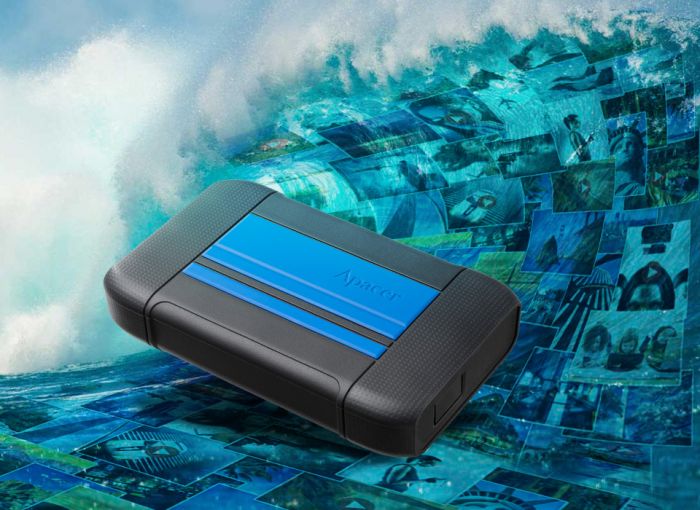 Портативний жорсткий диск Apacer 2TB USB 3.1 AC633 IP55 Blue