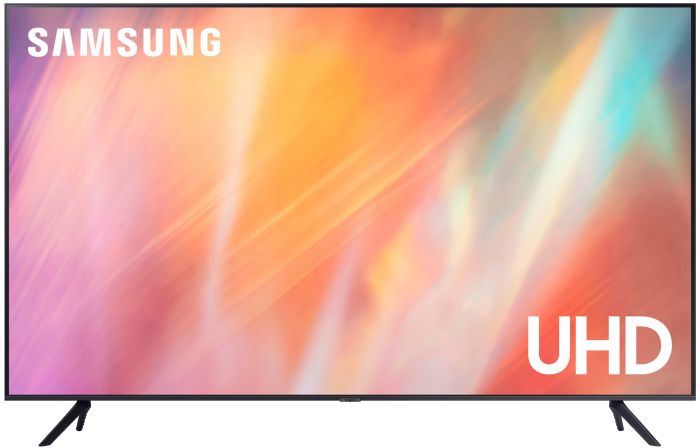 Телевiзор 75" LED 4K Samsung UE75AU7100UXUA Smart, Tizen, Black