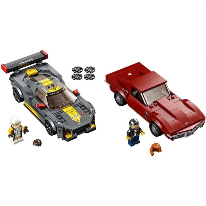 Конструктор LEGO Speed Champions Chevrolet Corvette C8.R Race Car and 1968 Chevrolet Corvette 76903