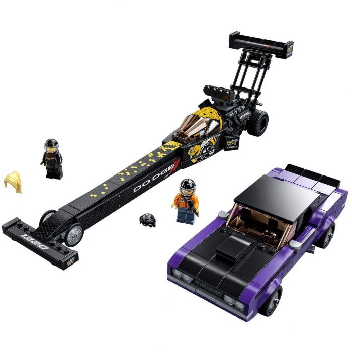 Конструктор LEGO Speed Champions Mopar Dodge//SRT Top Fuel Dragster and 1970 Dodge Challenger