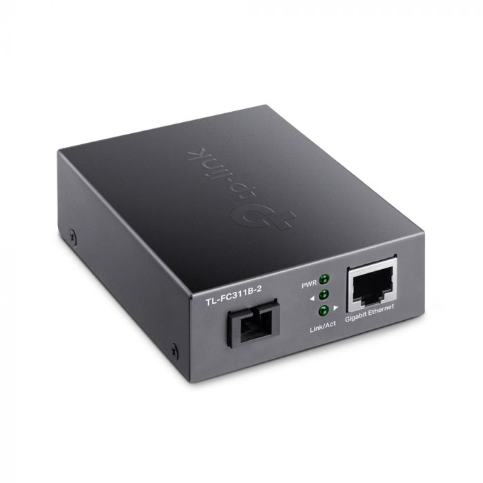 Медiаконвертер TP-LINK TL-FC311A-2 10/100/1000 WDM (TX 1550nm RX 1310nm) SM 2km SC