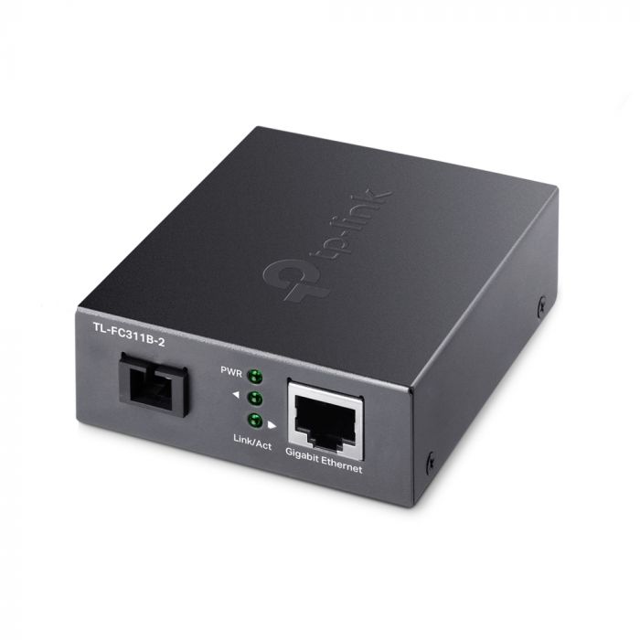 Медiаконвертер TP-LINK TL-FC311A-2 10/100/1000 WDM (TX 1550nm RX 1310nm) SM 2km SC